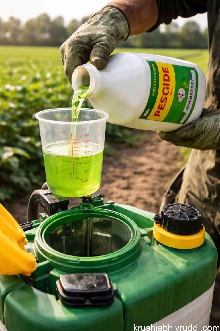 measurement of agrochemicals is very important
