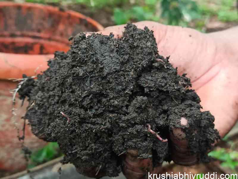 Decomposed wood manure